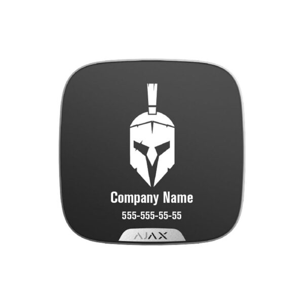 Ajax SS DD marka plakası Siyah (bedelsiz)