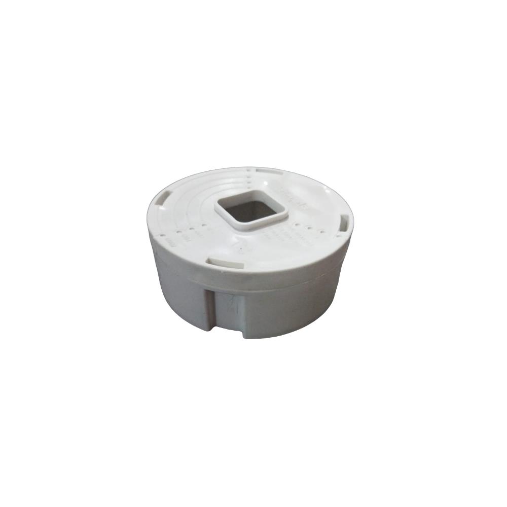 BUAT SİMPLE SMY01 BEYAZ YUVARLAK ÇEVİRMELİ KİLİT KAPAK (K240)