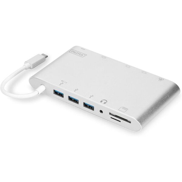 Digitus DA-70861 USB C Tip Docking İstasyonu