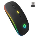 Everest SM-BT11 Usb Siyah 2in1 Bluetooth ve 2.4GHz Şarj Edilebilir Kablosuz Mouse