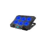 M8 Notebook Cooler 6 Fanlı Laptop Soğutucu MAVİ LED DİGİTAL