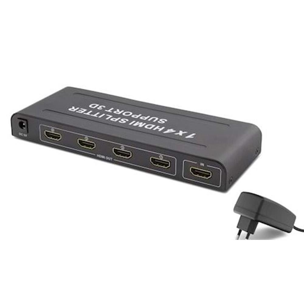 HADRON HD270 SWITCH SPLITTER HDMI 2 GİRİŞ 4 ÇIKIŞ