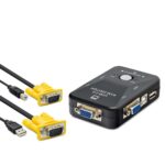 HADRON HN288 SWITCH KVM USB 2 GİRİŞ 1 ÇIKIŞ KABLOLU