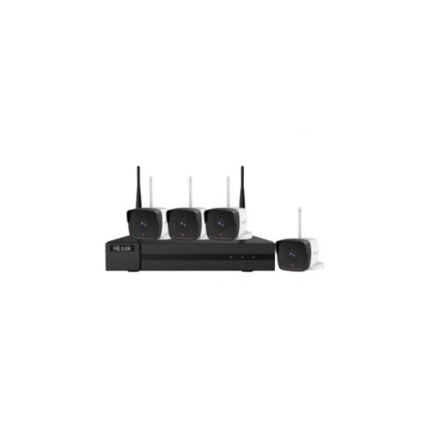HILOOK WIFI KIT NVR-108MH-D/W 8 KANAL + 4 AD B120 BULLET Wİ-Fİ KAMERA