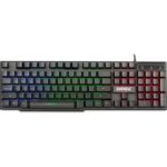 KB EVEREST KB-X88 Siyah USB Gökkuşağı Aydınlatmalı Q Oyuncu Klavyesi