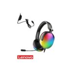 Lenovo G86 Siyah Kulak Üstü Kablolu Rgb Işıklı Mikrofonlu Gaming Kulaklık