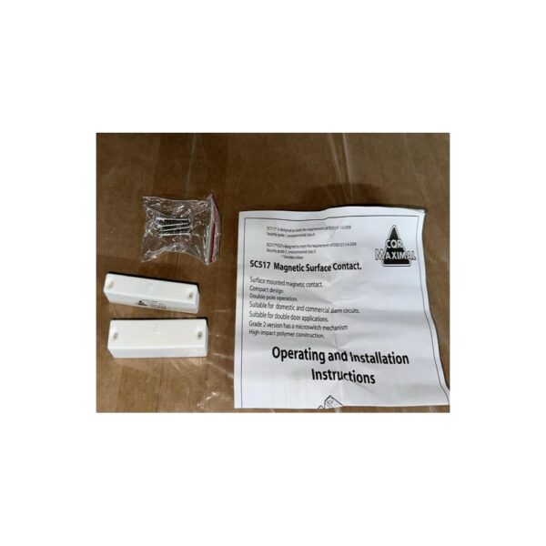 MANYETİK KAPI KONTAK KABLOLU SURFACE SC517/WH