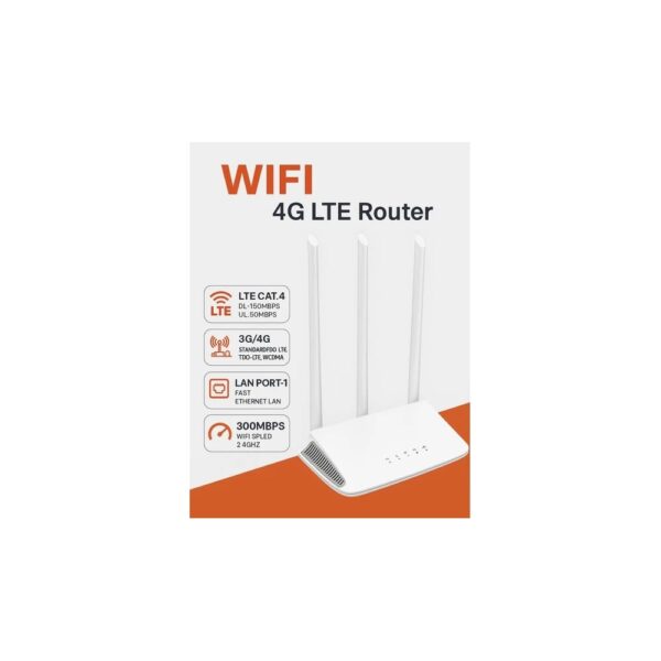 MODEM ZR-G300 WiFi 4G LTE Router 3000MBPS 2.GHZ