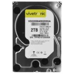 PC HD 2TB VIVETRONIC VD22006400200GA 3.5" SATA3 HARDDİSK