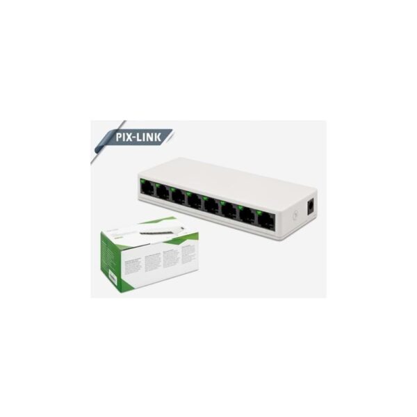 PIX-LINK LV-SW08 8 Port 10/100 Mbps Switch