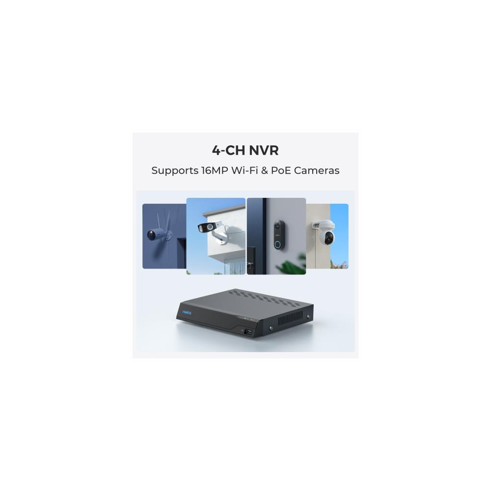 Reolink NVS4 PN01-4 4 Kanal Network Kayıt Cihazı