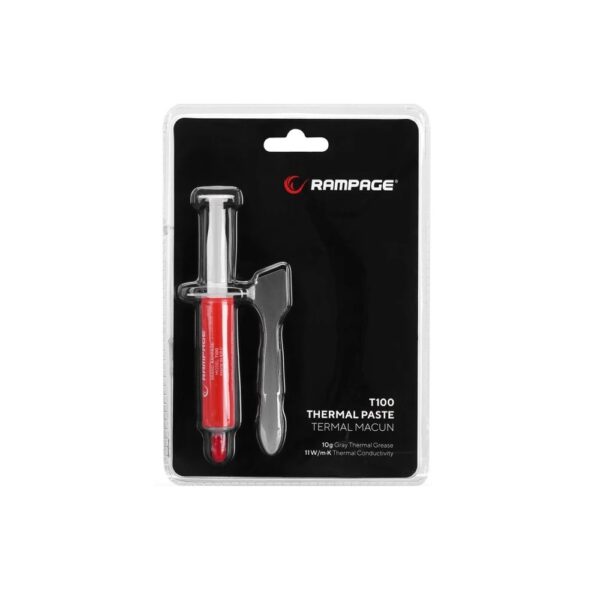 Rampage T100 10g 11w/m.K Gri Yüksek Performans Termal Macun
