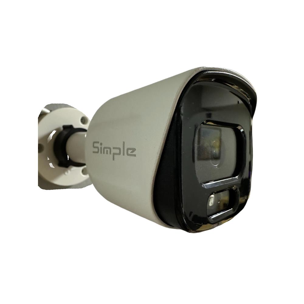 Simple SMP-5MP-BC 5mp Ahd 2.8mm 4 in 1 Sesli Gece Renkli Bullet Kamera Metal Kasa