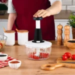 Solingen 3 Bıçaklı Paslanmaz Çelik Basmalı El Rondosu