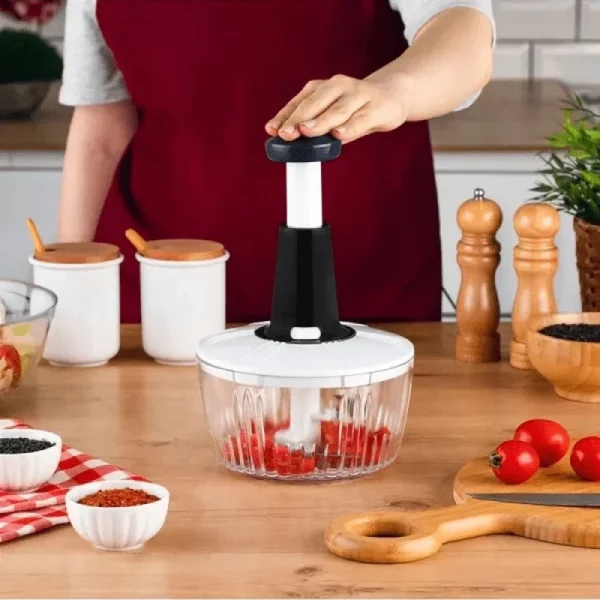 Solingen 3 Bıçaklı Paslanmaz Çelik Basmalı El Rondosu