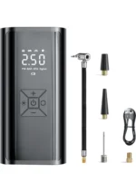 Taşınabilir Hava Kompresörü – Dijital Ekranlı, Hızlı Şişirme, Araçlar İçin