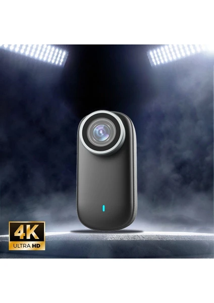 4K WiFi Aksiyon Kamerası – Giyilebilir, Telefon Bağlantılı, Gece Görüşlü