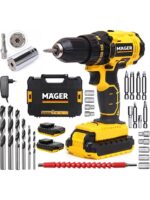 Zy-05 Metal Şanzıman Çift Akülü Şarjlı Matkap 24 Parça Akülü Vidalama