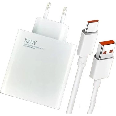 120W Ultra Hızlı Şarj Cihazı Seti Type-C
