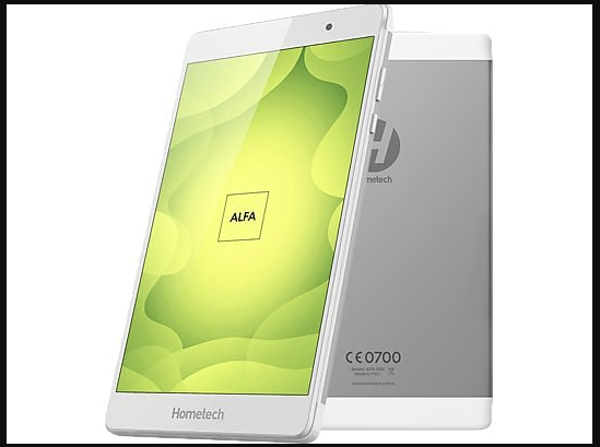 Hometech Alfa 8SM 4 Çekirdek 8 inç IPS Ekran Bluetooth WiFi Webcam Gümüş Android Tablet